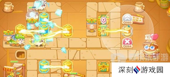 保卫萝卜4法老归来第61关怎么过 法老归来第61关完美通关教程