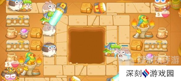 保卫萝卜4法老归来第66关怎么过 法老归来第66关通关教程