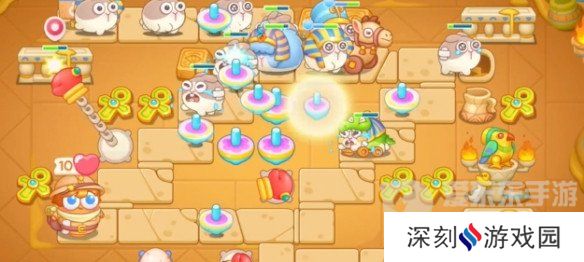 保卫萝卜4法老归来第52关怎么过 法老归来第52关通关攻略详解