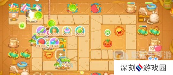 保卫萝卜4法老归来第55关怎么过 法老归来第55关打法攻略