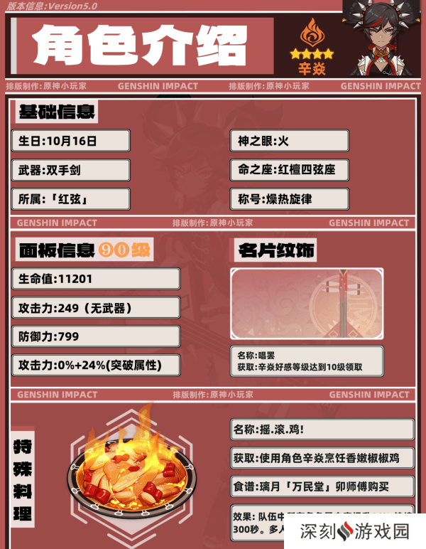 原神5.0辛焱如何培养 辛焱武器圣遗物怎么选[多图]图片2