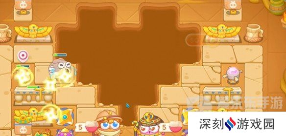 保卫萝卜4法老归来第37关怎么过 法老归来第37关图文通关流程