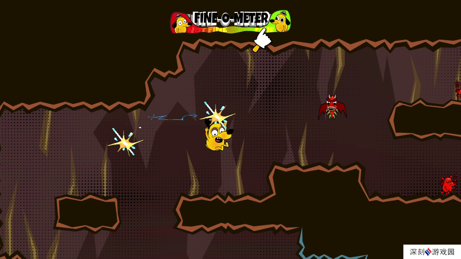 平台游戏《This Is Fine: Maximum Cope》Steam页面开放 不支持中文