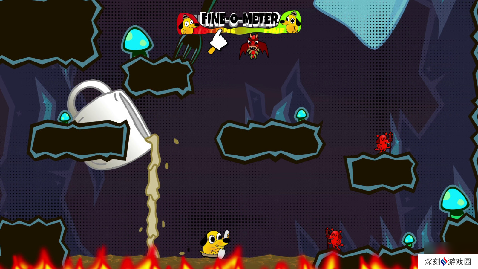 平台游戏《This Is Fine: Maximum Cope》Steam页面开放 不支持中文