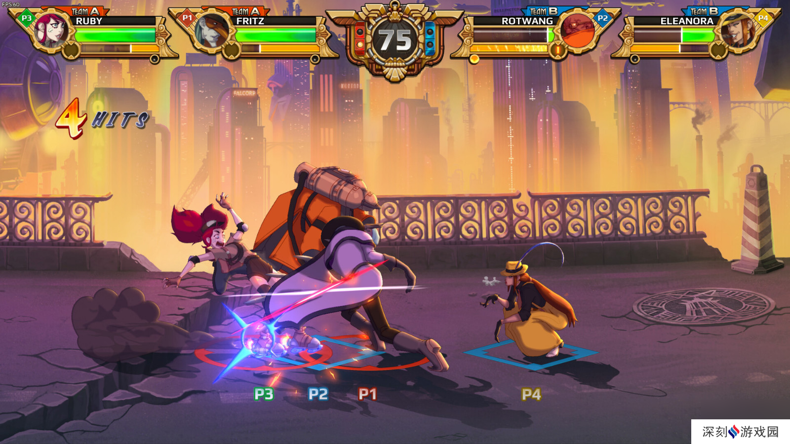 格斗游戏《Diesel Legacy》发售日 12月4日发售