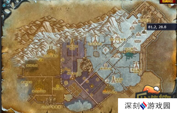 魔兽世界古达克副本入口位置一览