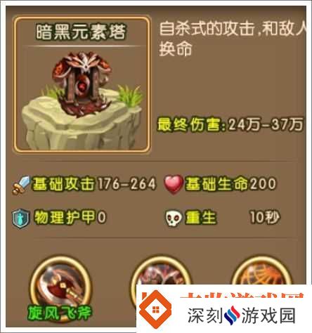 二级勇士塔——勇者守卫军防御塔介绍