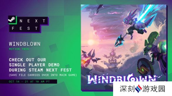 《死亡细胞》开发团队新作《风中行者》试玩版上线