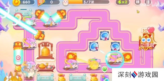 保卫萝卜4周赛7月11日攻略：7月11日周赛无伤图文通关教程[多图]图片2
